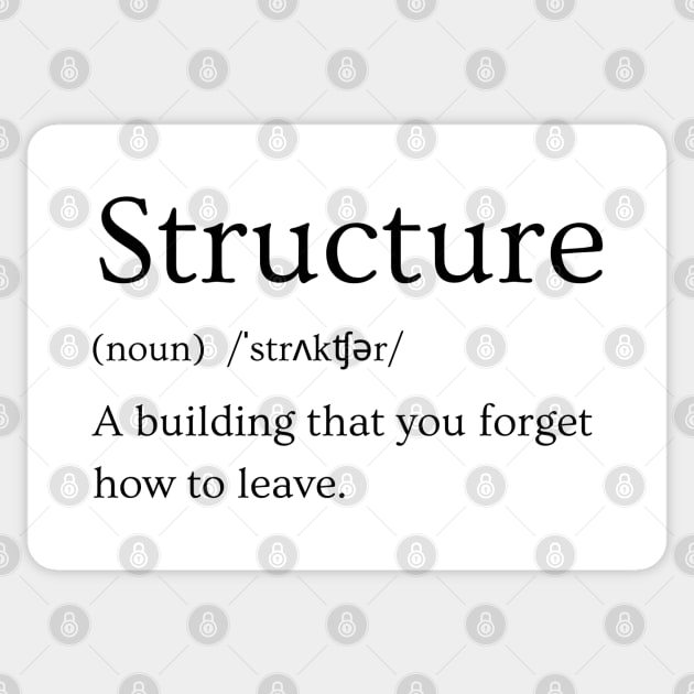 Structure Funny Definition Sticker by Zenflow